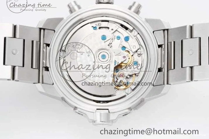 MIROTIME 1218 Aquatimer Chrono SS V6SF 1:1 Best Edition Blue Dial on SS Bracelet A Modern 7032